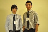 Hadi and Kamran at IGCC 2011.